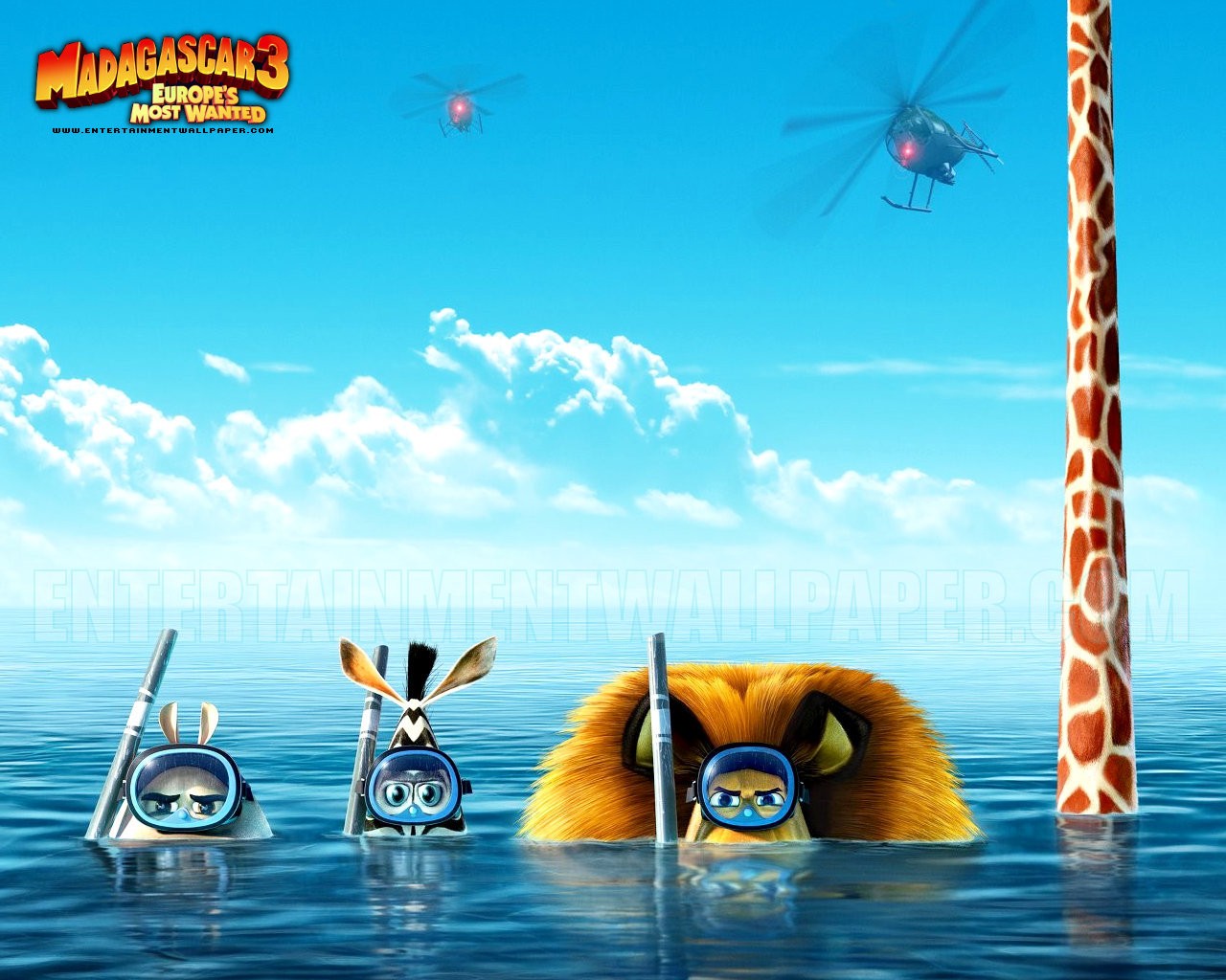 Disney Desktop Wallpaper: Madagascar 3 Wallpaper