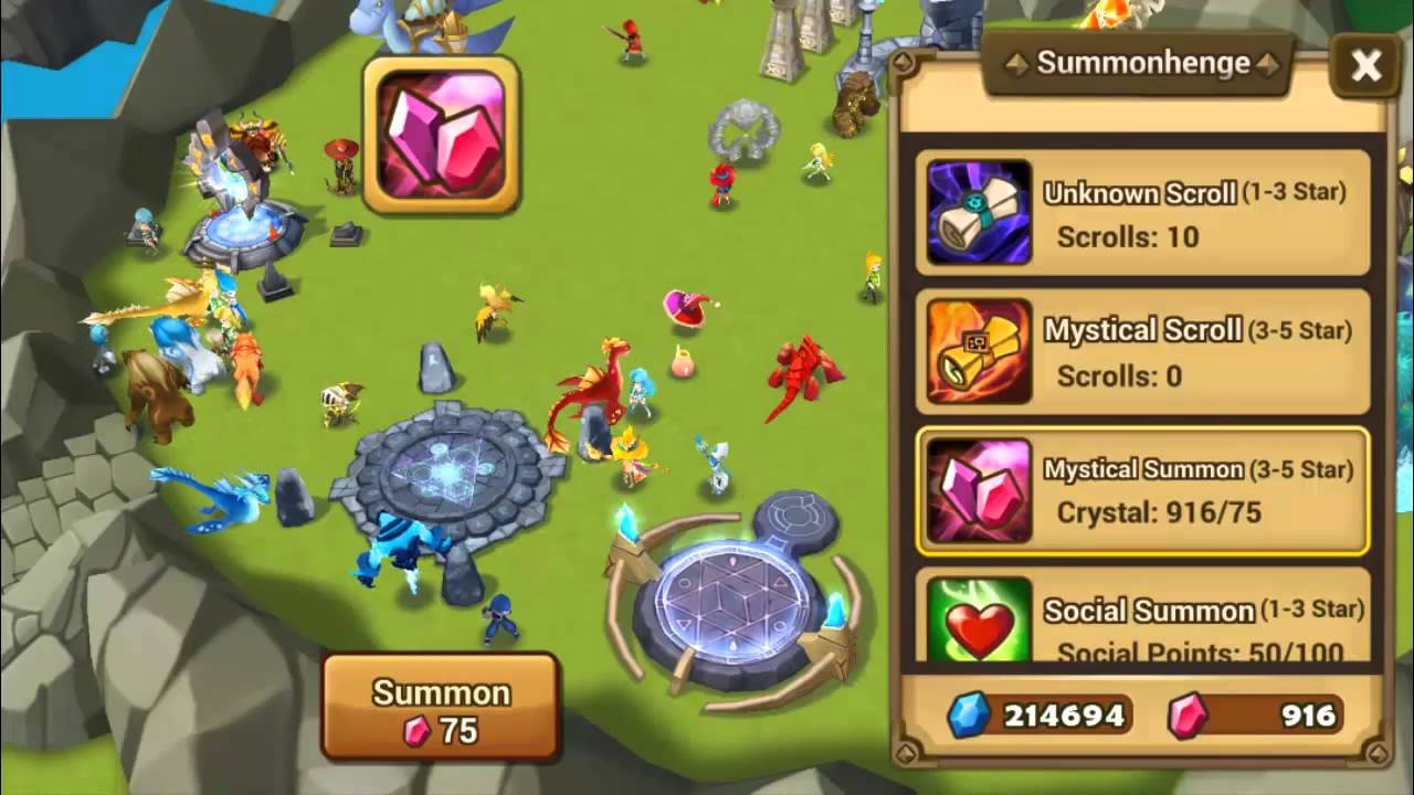 guide summoners game war