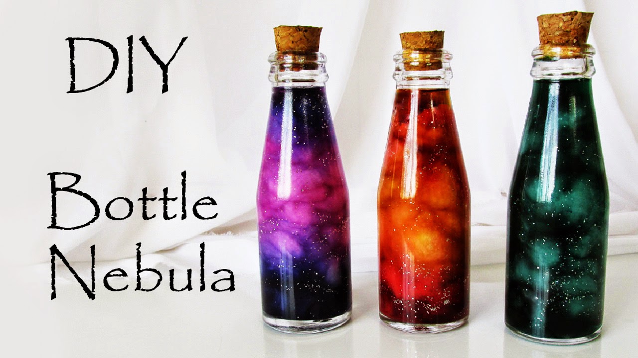 DIY: Como Fazer uma Bottle Nebula (Tutorial Pote de Galáxia)
