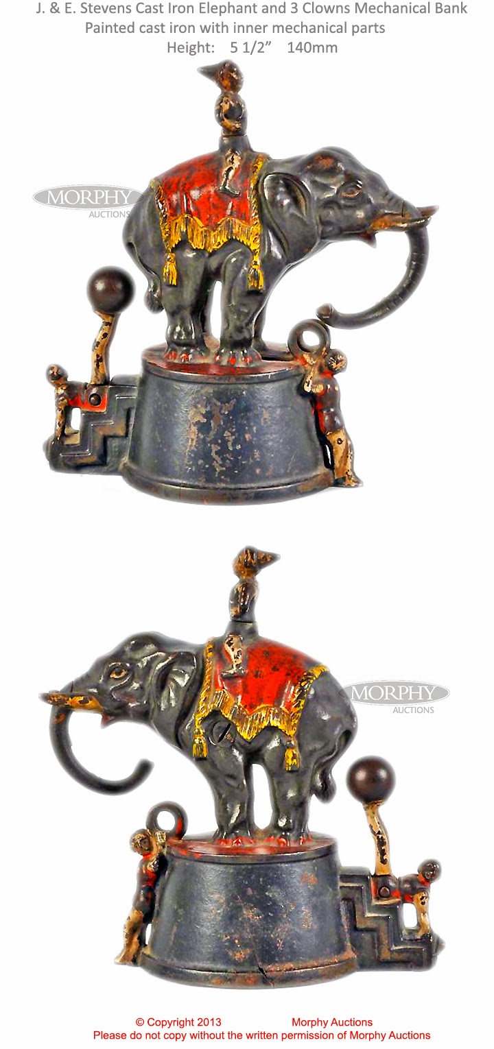 Old Antique Toys Cast Iron Mechanical Banks Revisited