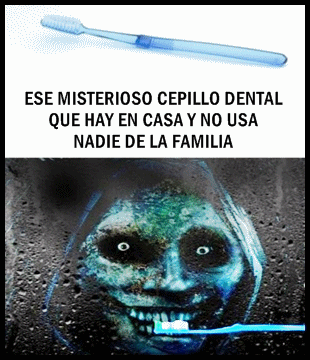 misterio cepillo dental