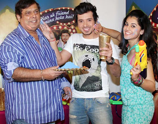 'Chashme Baddoor' star cast celebrates Holi