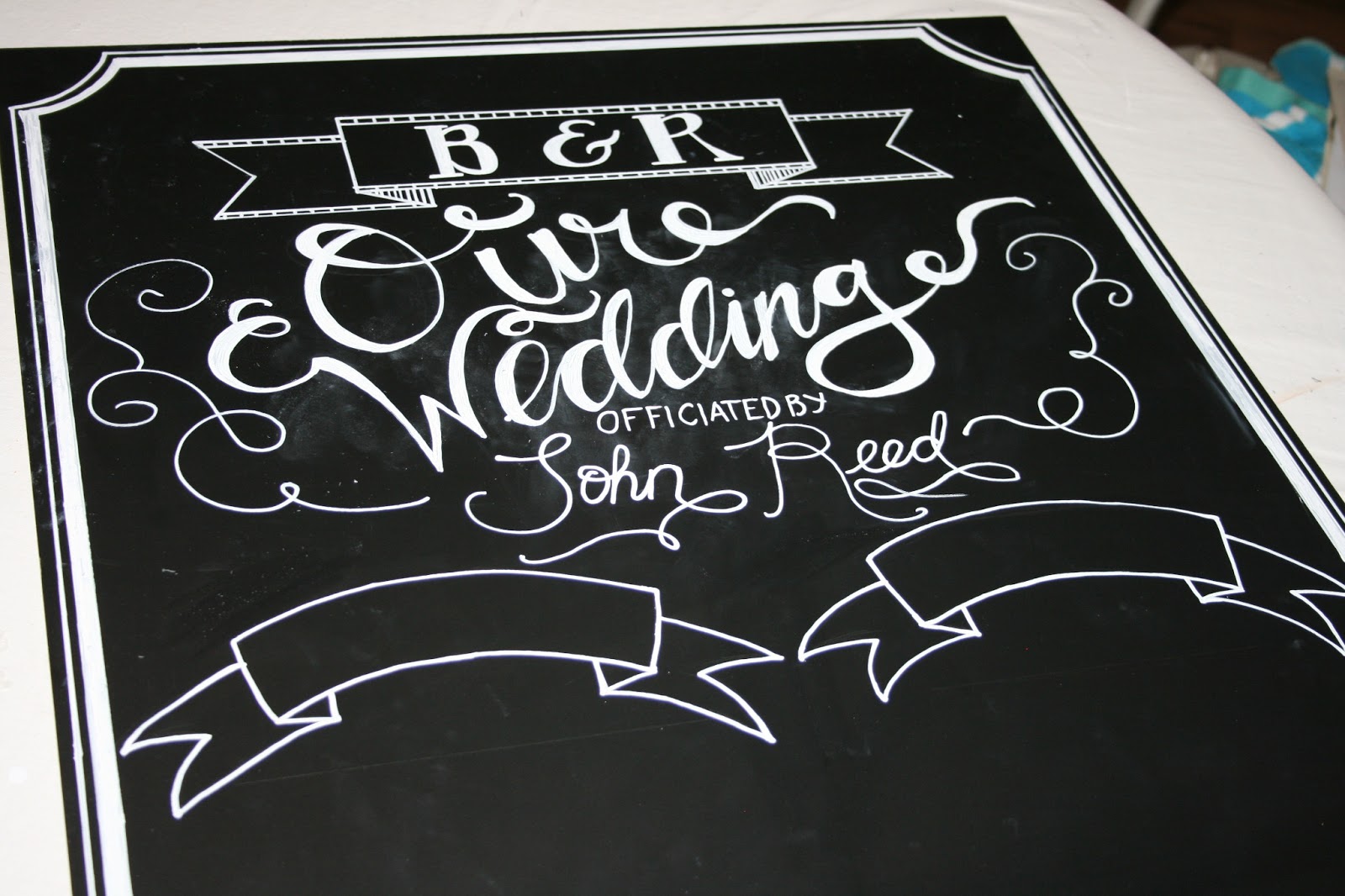 On Our Way Down the Aisle Chalkboards