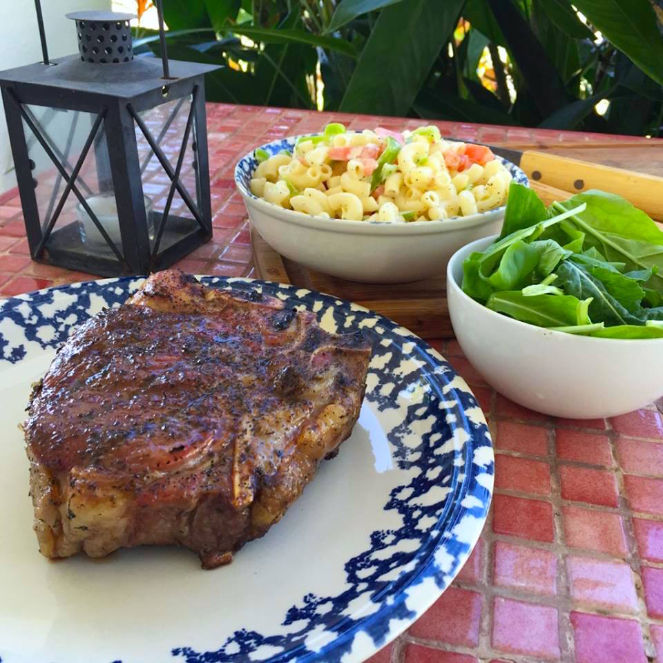 Cabo Rojo Steaks Puerto Rican grassfed 101 Kimchi and Beans