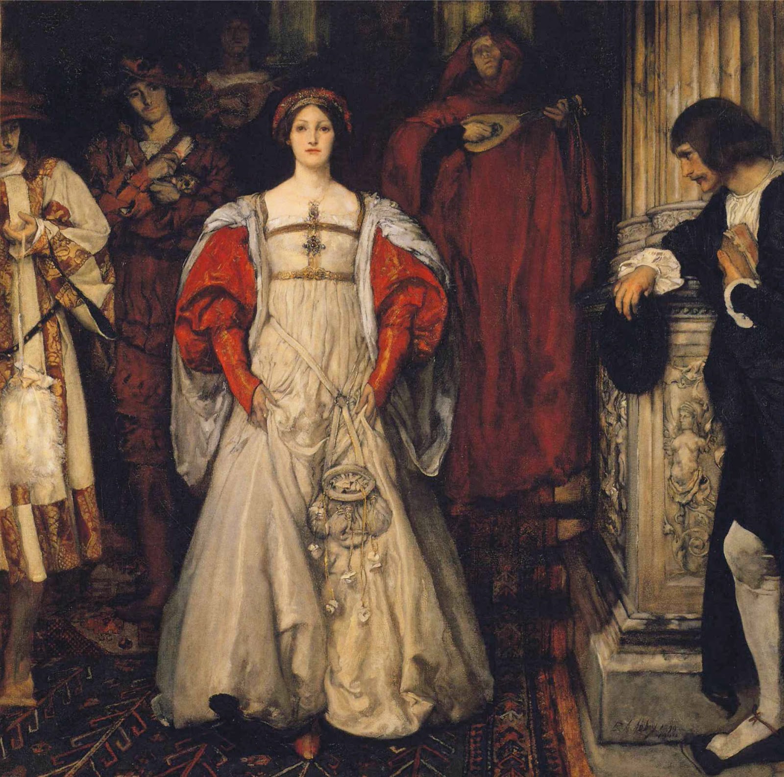 19th century American Paintings: Edwin Austin Abbey