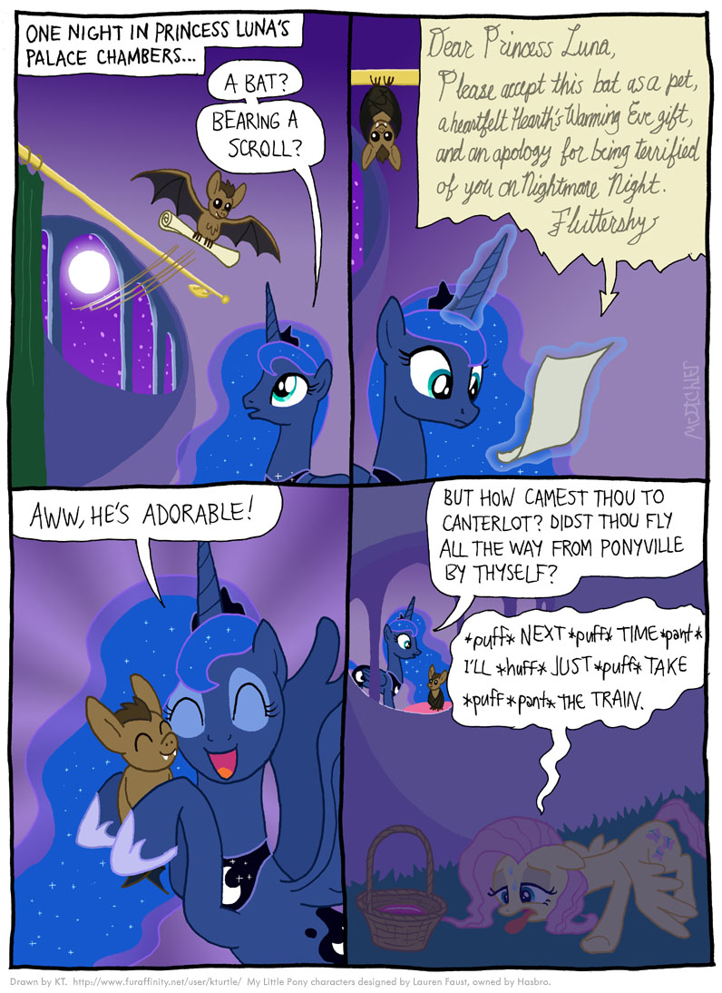 Funny pictures, videos and other media thread! - Page 6 103329+-+artist+KTurtle+bacardi_the_bat+bat+comic+fluttershy+luna+pet