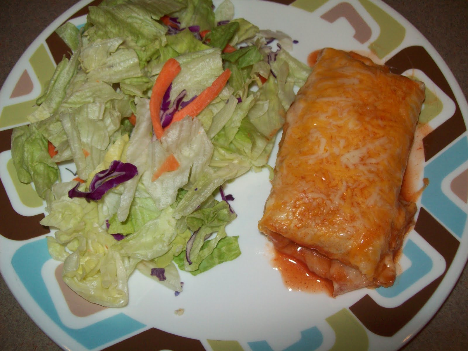 April's Homemaking Turkey Black Bean Enchiladas