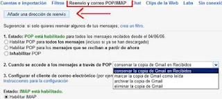 configurar gmail outlook