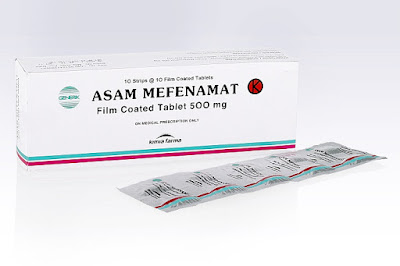 Dosis Obat ASAM MEFENAMAT Tablet Dosis Obat ASAM MEFENAMAT Tablet