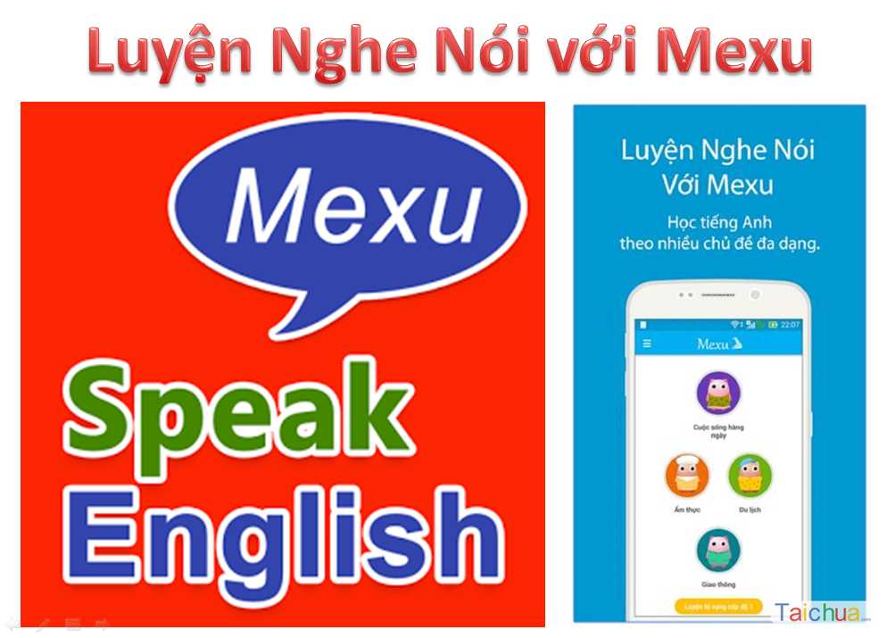 MEXU - Luyện nghe và nói tiếng Anh thông dụng