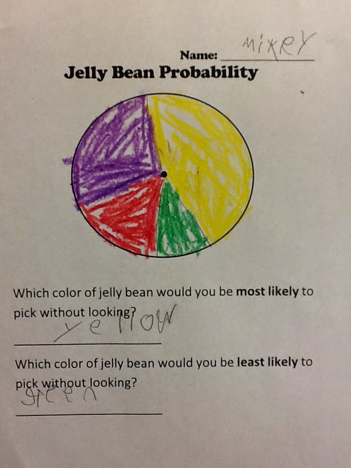 Jelly Bean Probability Mrs. T's First Grade Class Bloglovin’