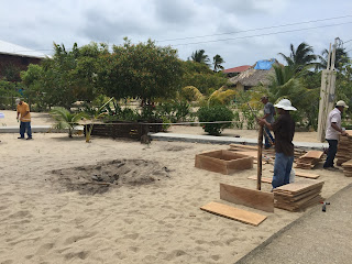 Remax Vip Belize: Day one of construction