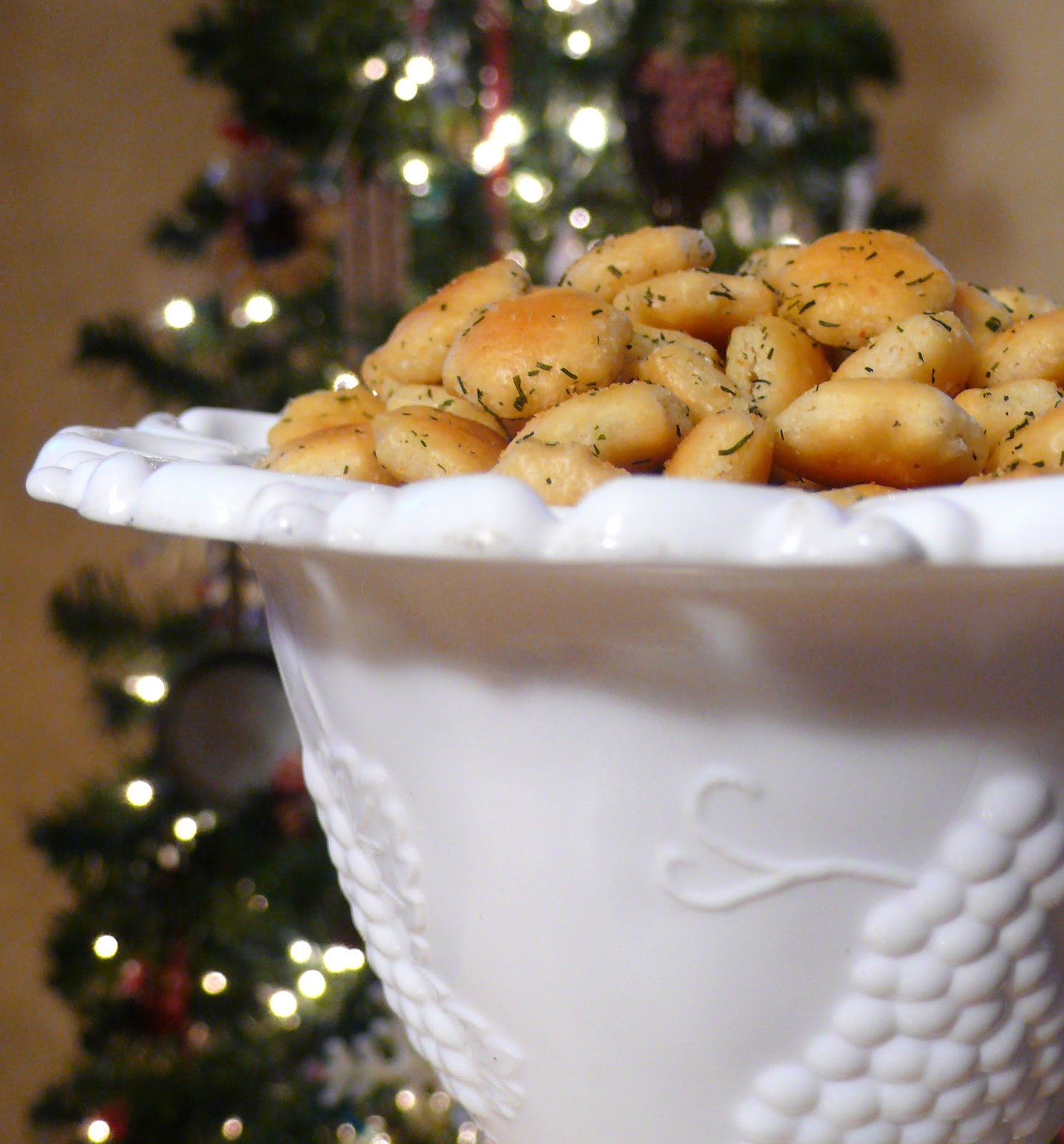 Joyously Domestic Dill Oyster Crackers