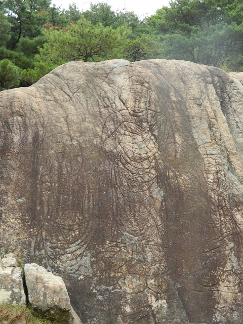 Carvings of Buddha in Korea