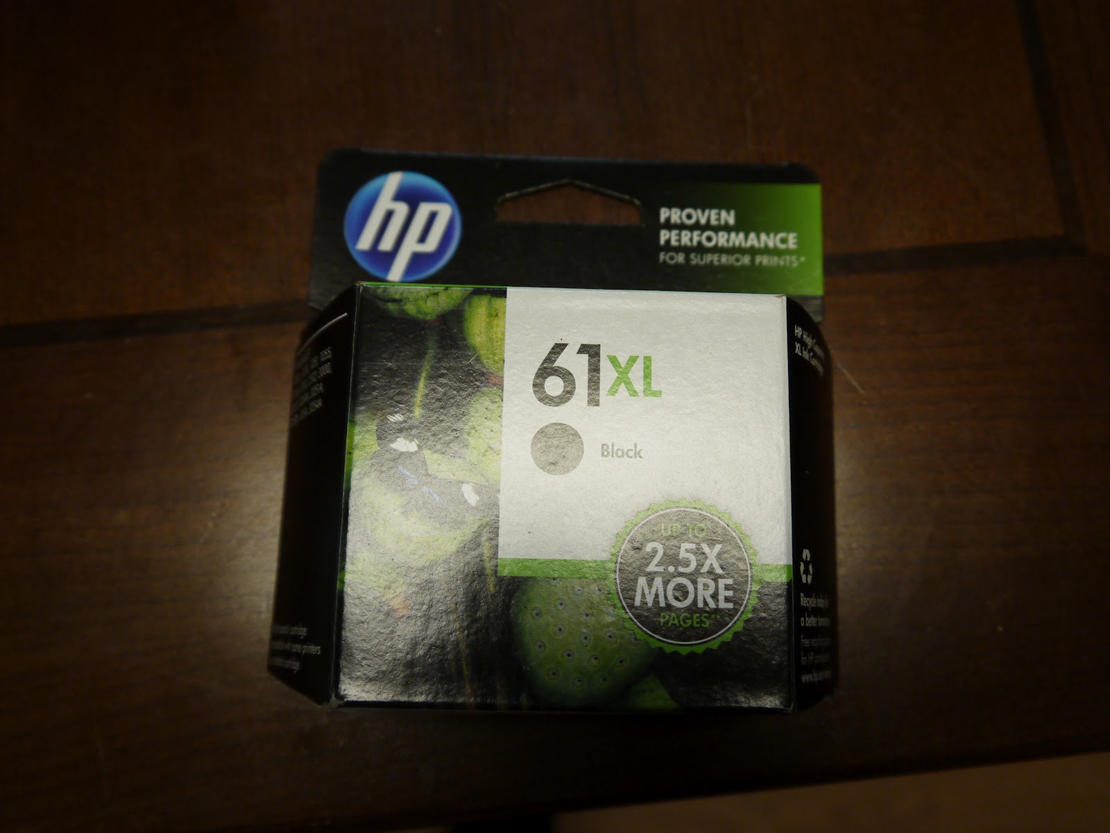 At the Fence HP XL Ink Cartridges and Walmart!