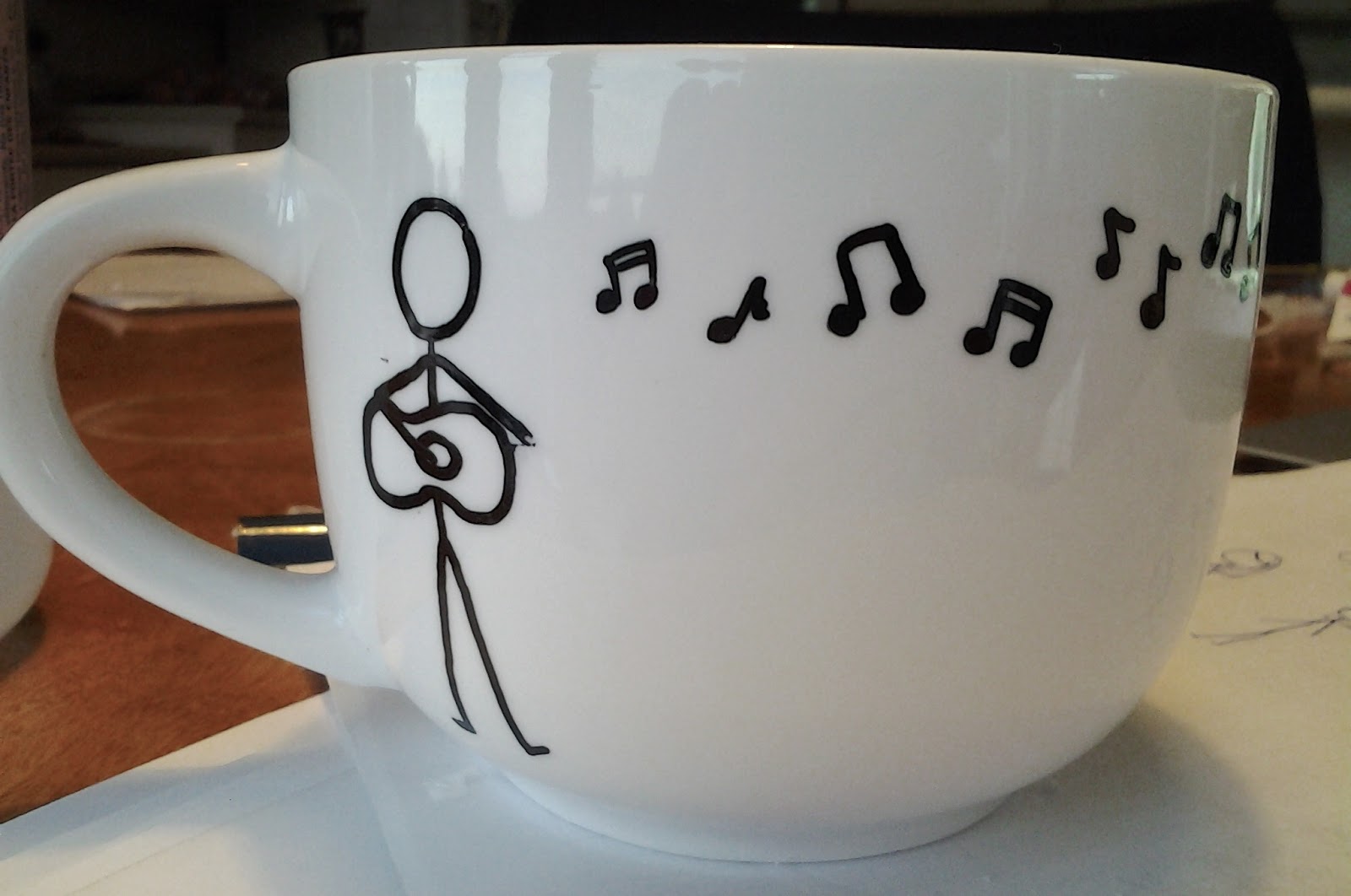 Winding Spiral Case Sharpie Paint Pen Mugs