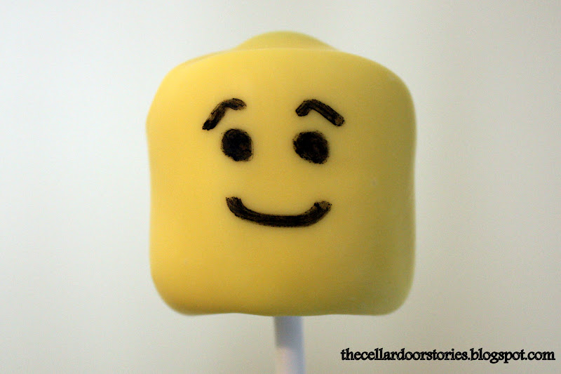 The Cellar Door Stories Lego Party Marshmallow Minifigure Heads