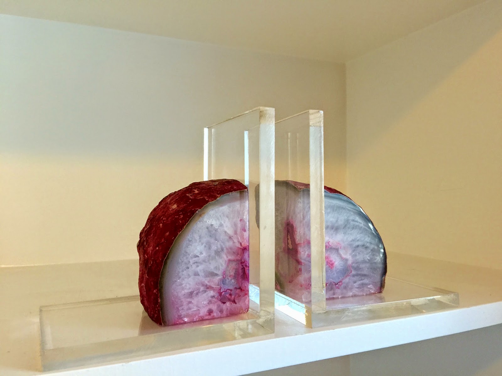 restlessrisa How to Glue Acrylic Solvent Welding DYI Bookends