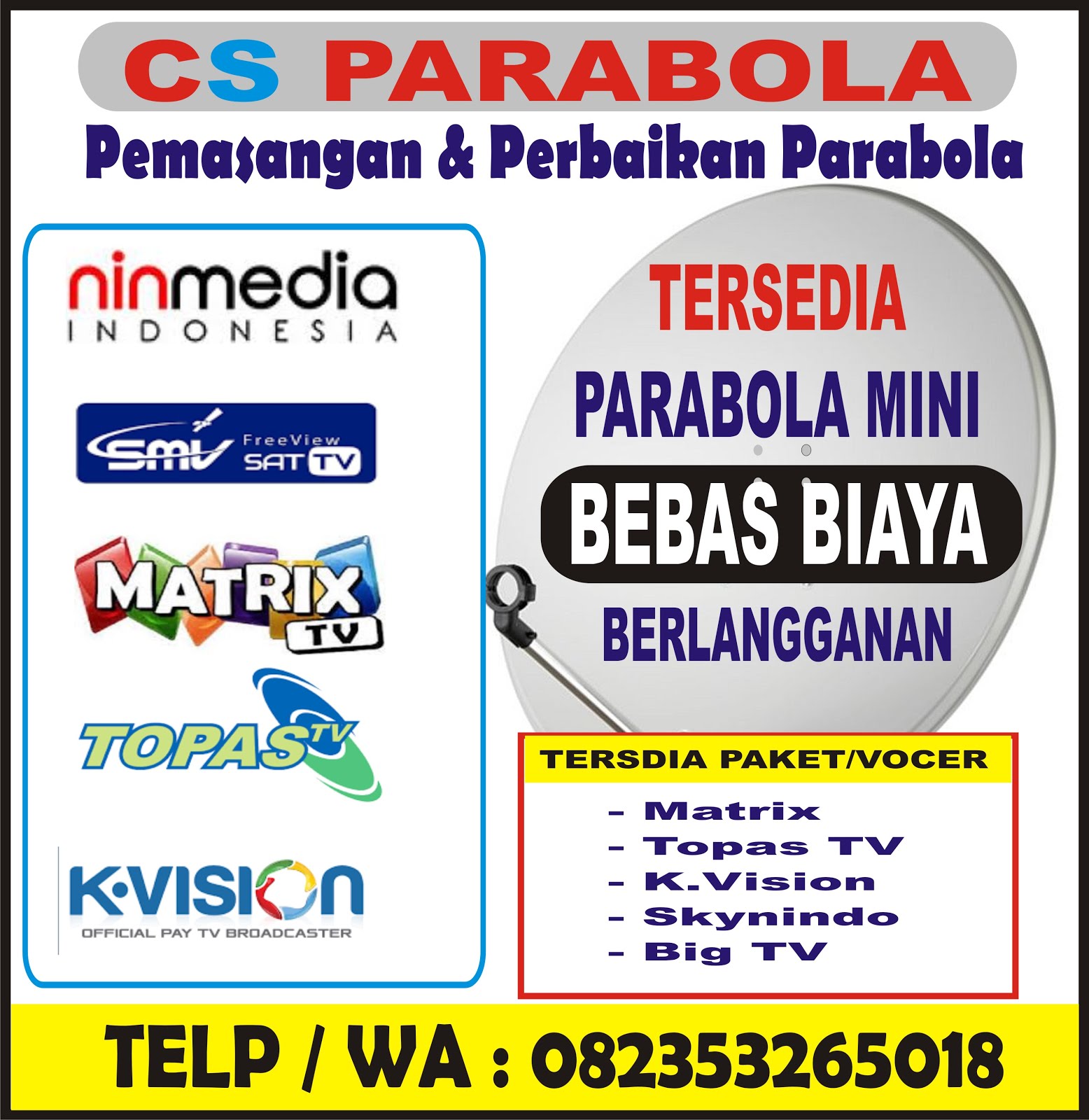 CS PARABOLA SAMARINDA: NEX PARABOLA