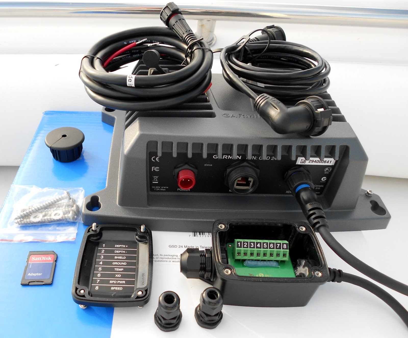 ... it allows you to use most, but not all Airmar transducers already installed on your boat, by cutting off the connector, and connecting the wiring ...