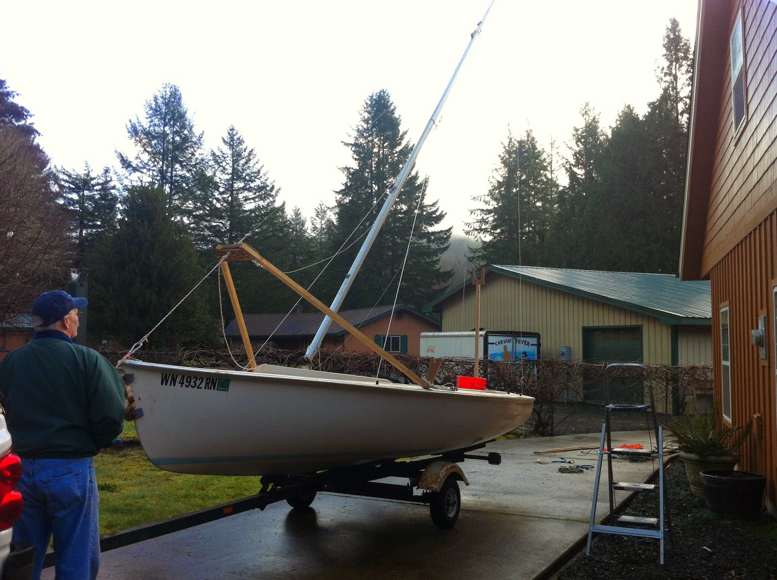 Tanzer 16 Tanzer 16, Hinged Mast Step WorksNo sweat raising mast