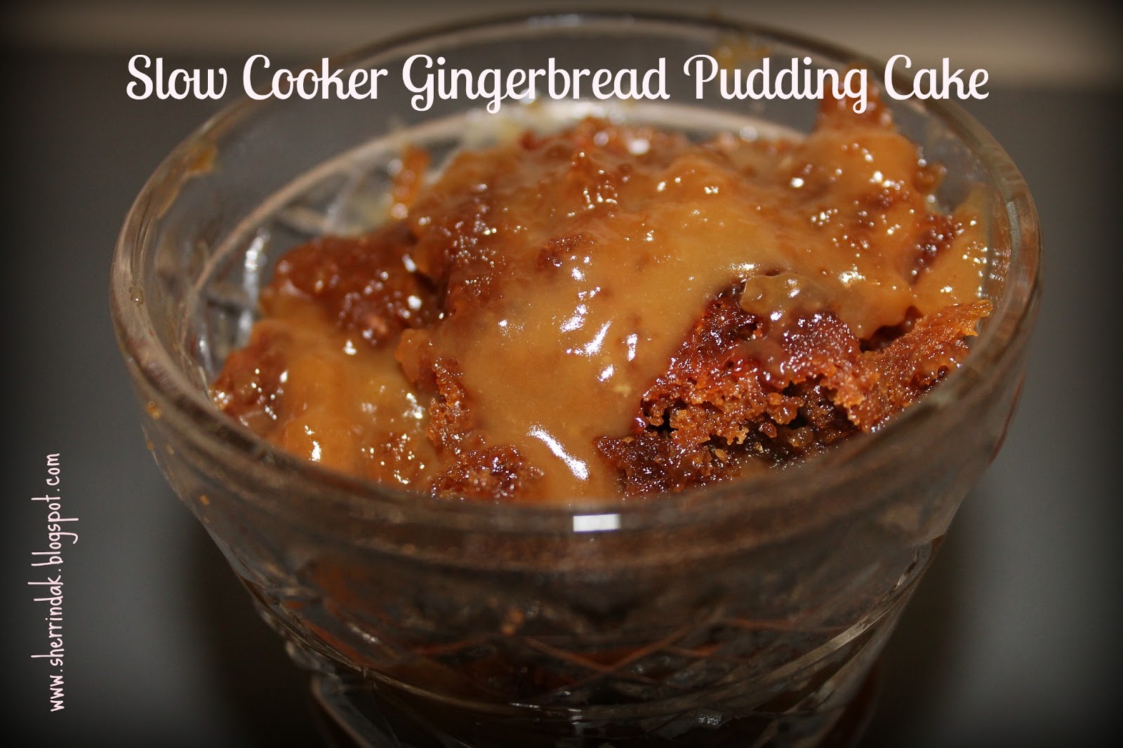 Sherrinda Slow Cooker Gingerbread Pudding Cake