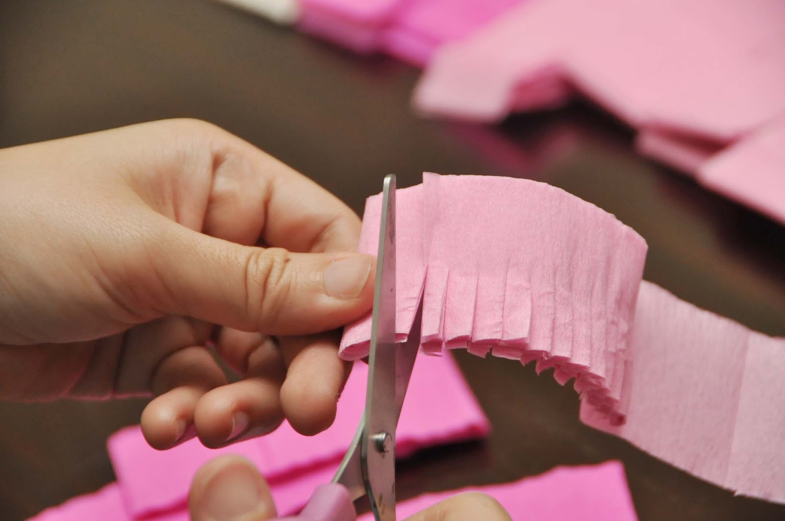 A Passion for Pink {Crepe Paper Curtains} Our Phenomenal Life