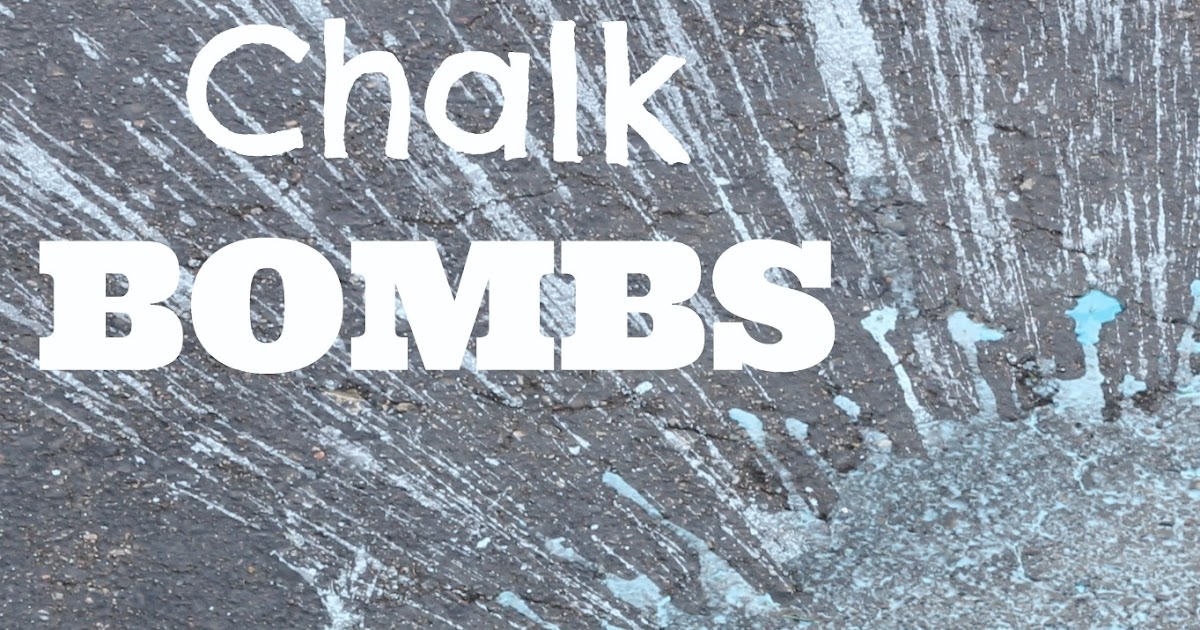 Chalk Bombs Water Balloon Fun Reading Confetti