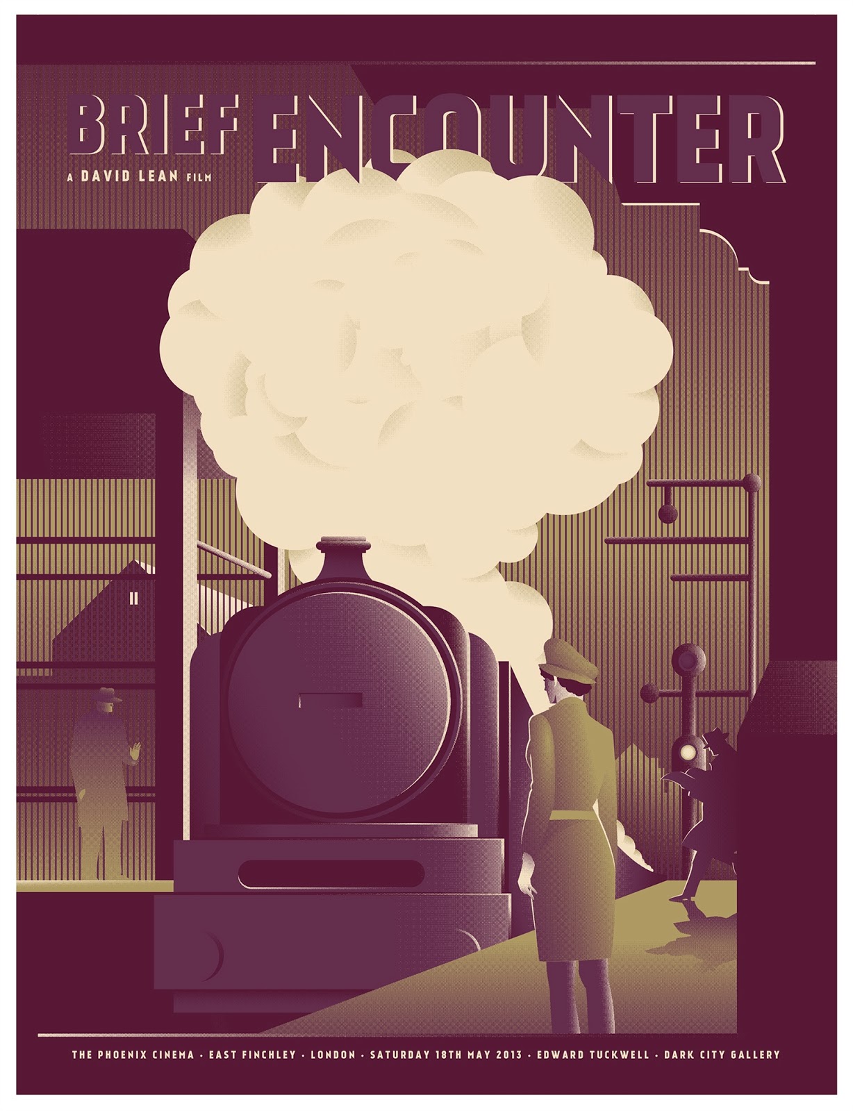 INSIDE THE ROCK POSTER FRAME BLOG Brief Encounter Movie Poster by
