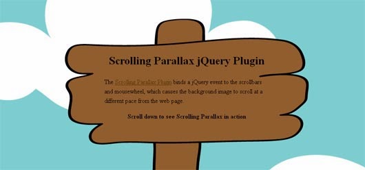 Free jQuery Parallax Plugins
