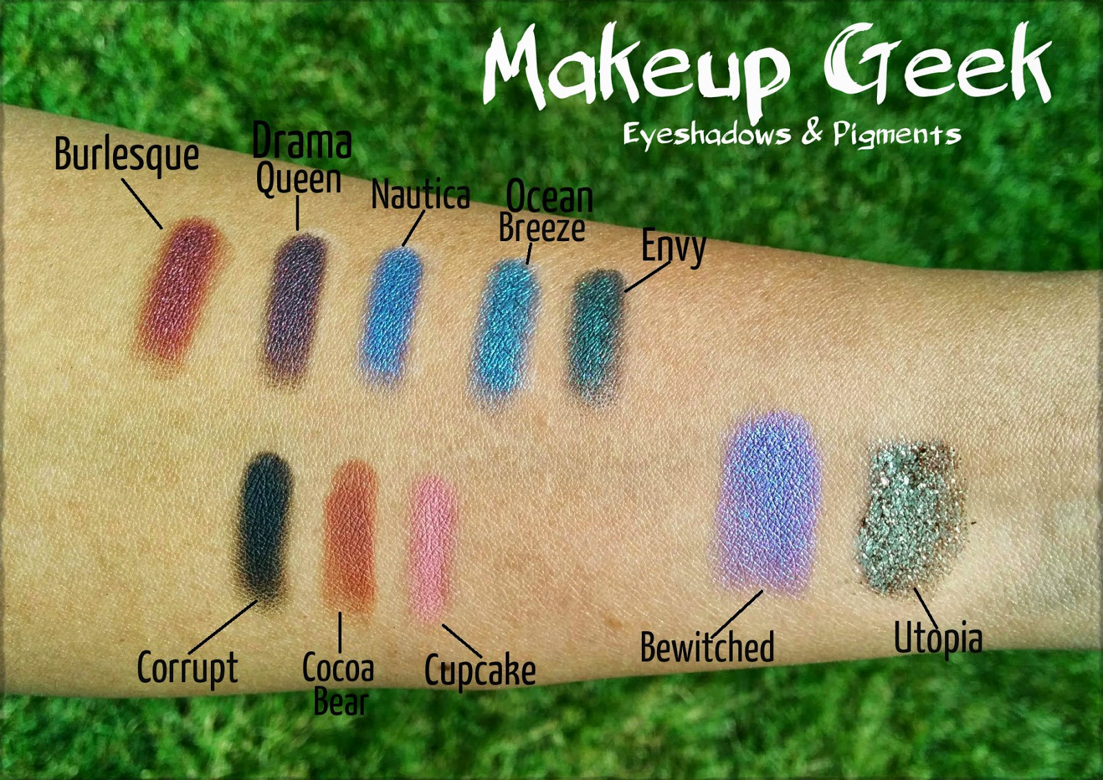 Discovering me New Love Makeup Geek Eyeshadows and Pigments