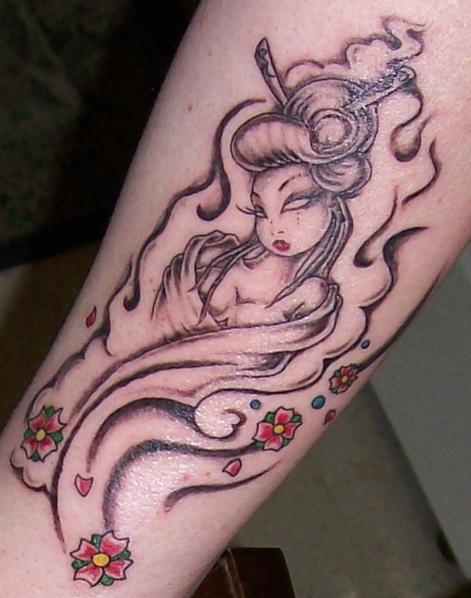 Tattoo Gueixa Tatuagem feminina e sensual