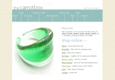 The Carrotbox ホームページ