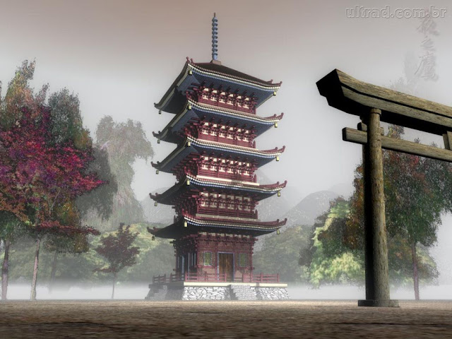 Kun Lun - (China) Templo+62261_Papel-de-Parede-Templo-Japones_1024x768