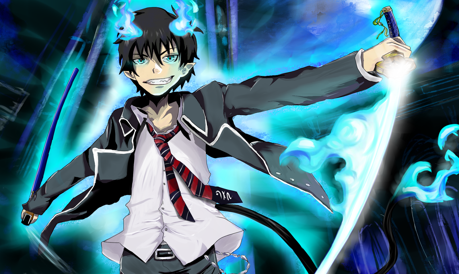 6. "Rin Okumura from Blue Exorcist" - wide 8