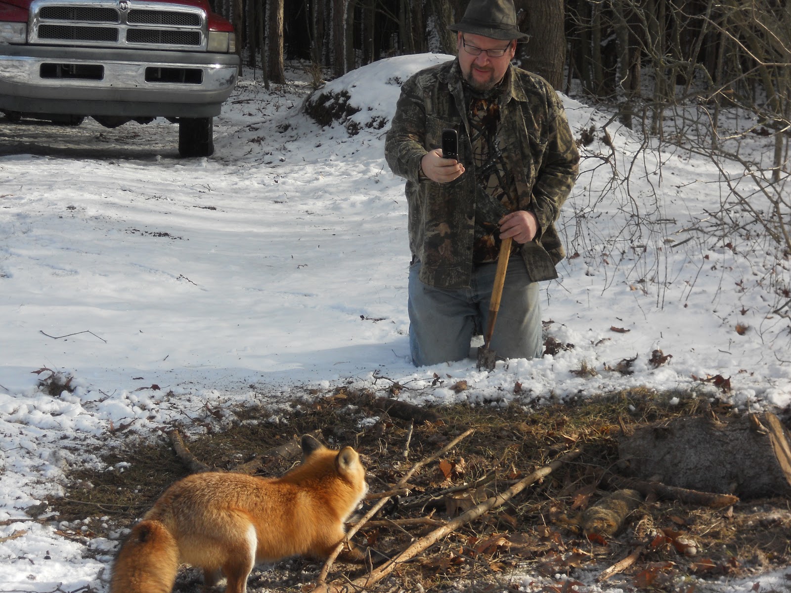 PA Spring Bait & Lures A great day Fox Trapping
