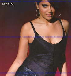 Sameera Reddy Sizzling Hot Deep Cleavage Boob Shw Scans from Maxim Magazine 2009