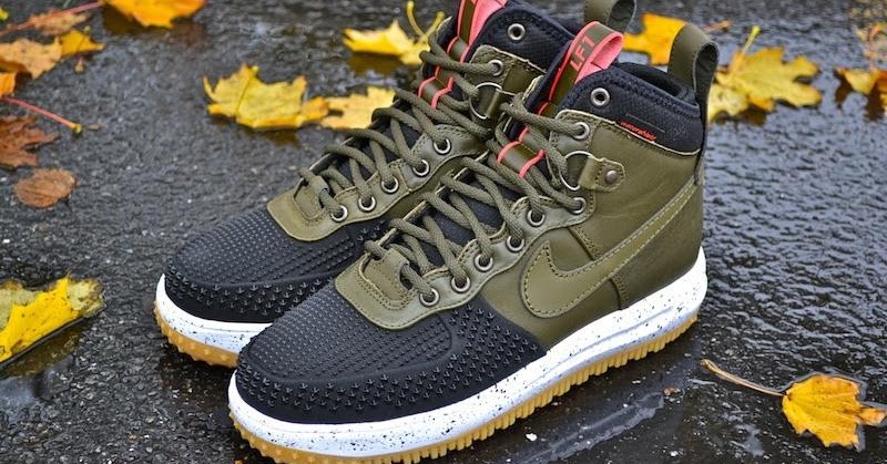 nike air force 1 duckboot dark loden