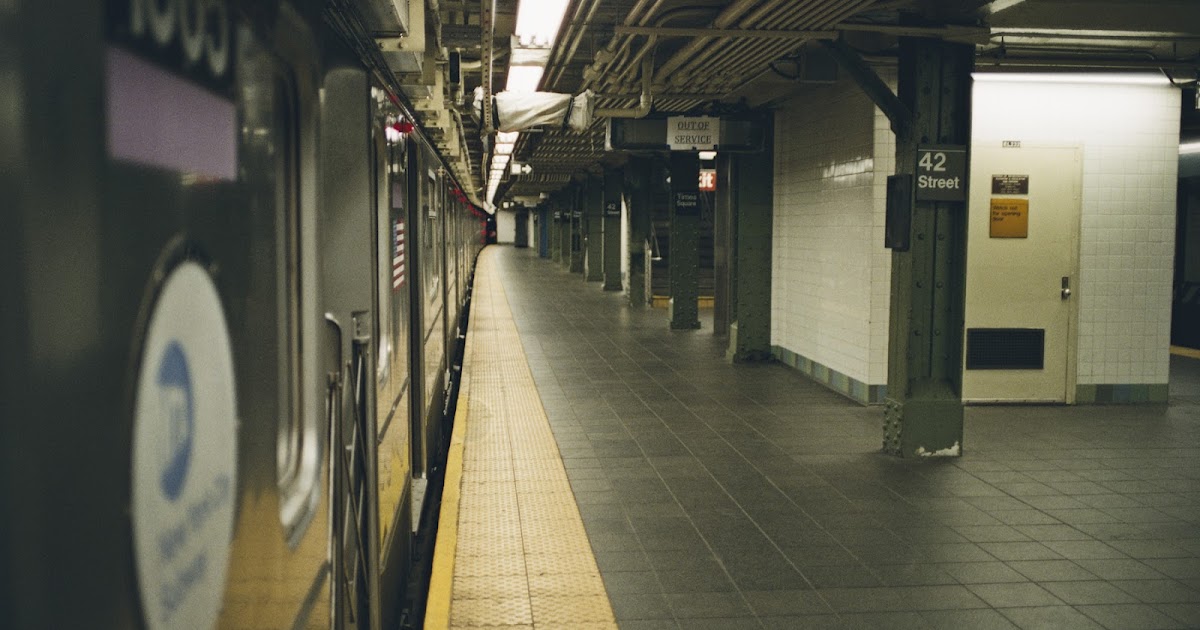 Jeremiah Wilson Photography: New York City Empty Subway at 42nd Street