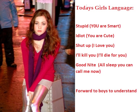 Girls Language