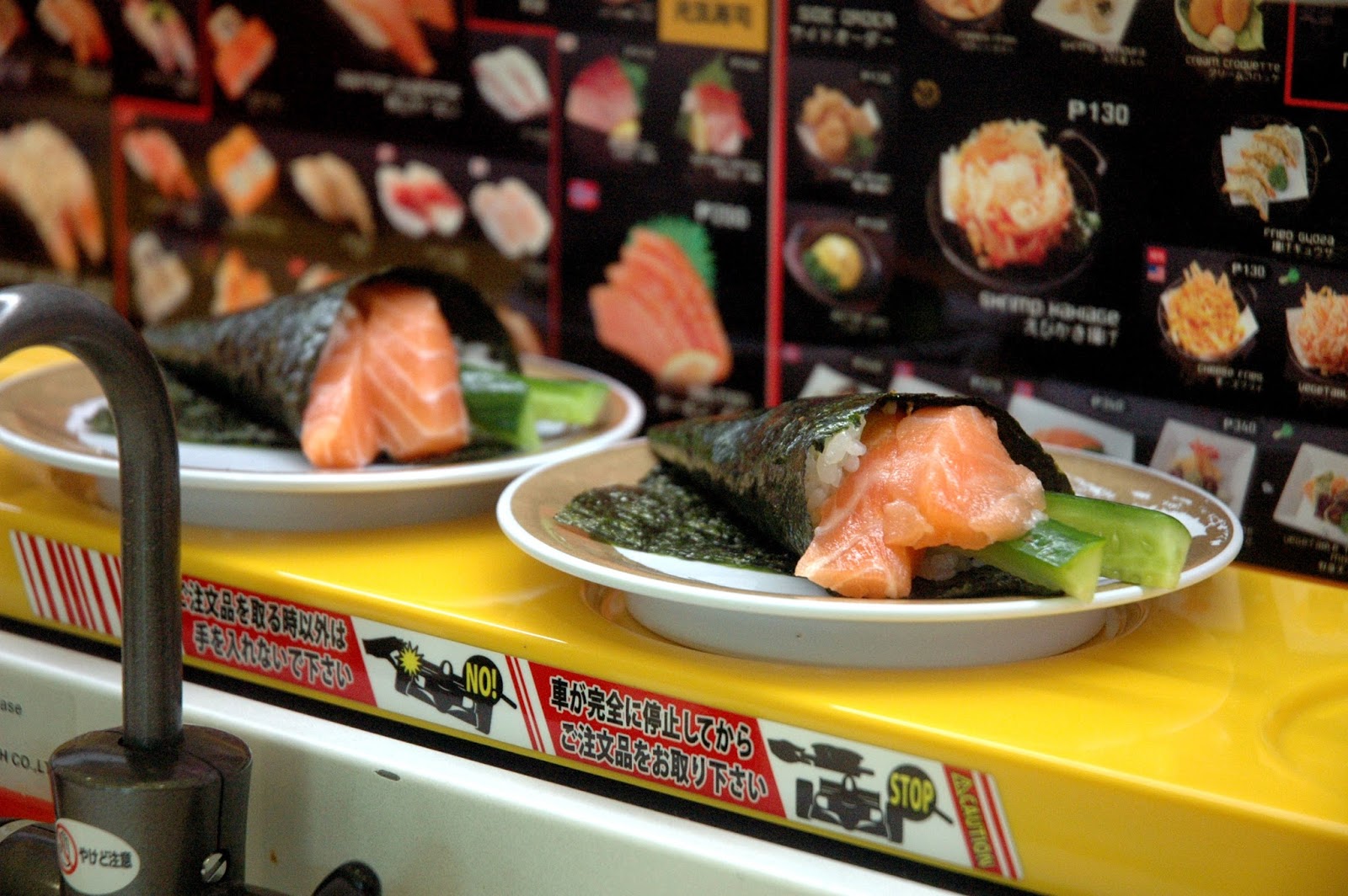 DUDE FOR FOOD Traditional Sushi Served with Modern Technology at Genki