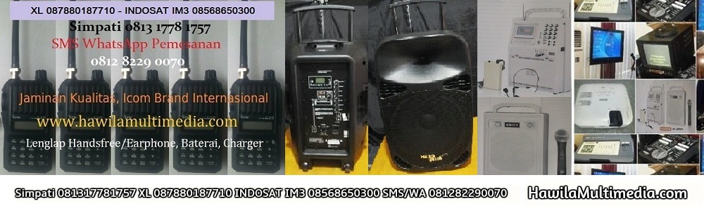 Handy Talky, Sound System, Clip On, Mic Wireless, Multimedia LCD Projector
