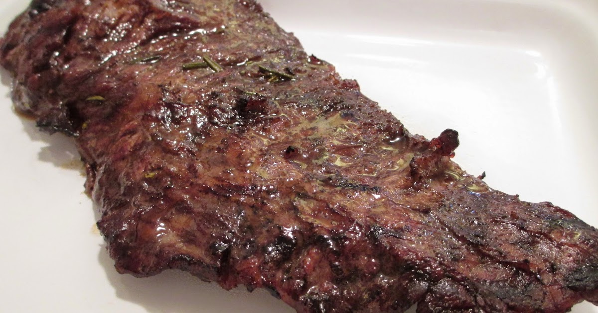 "So what are you making for dinner?" Skirt Steak, Zucchini Salad and