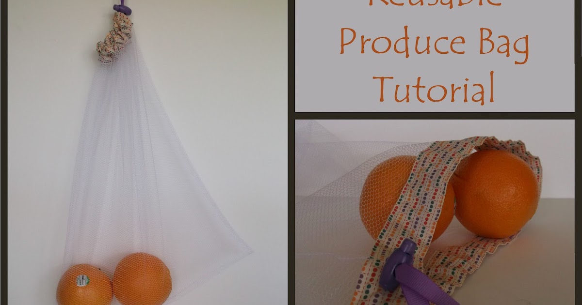 ASG in the SLC Reusable Produce Bag Tutorial