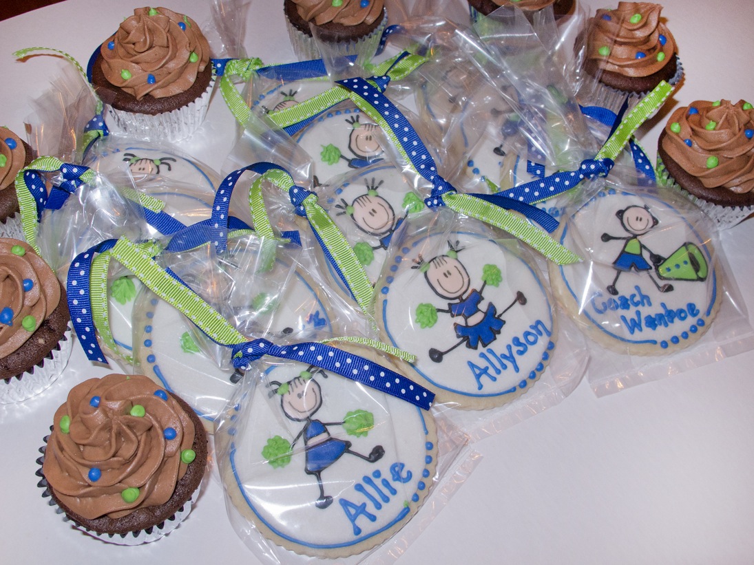 Cheerleader Cookies