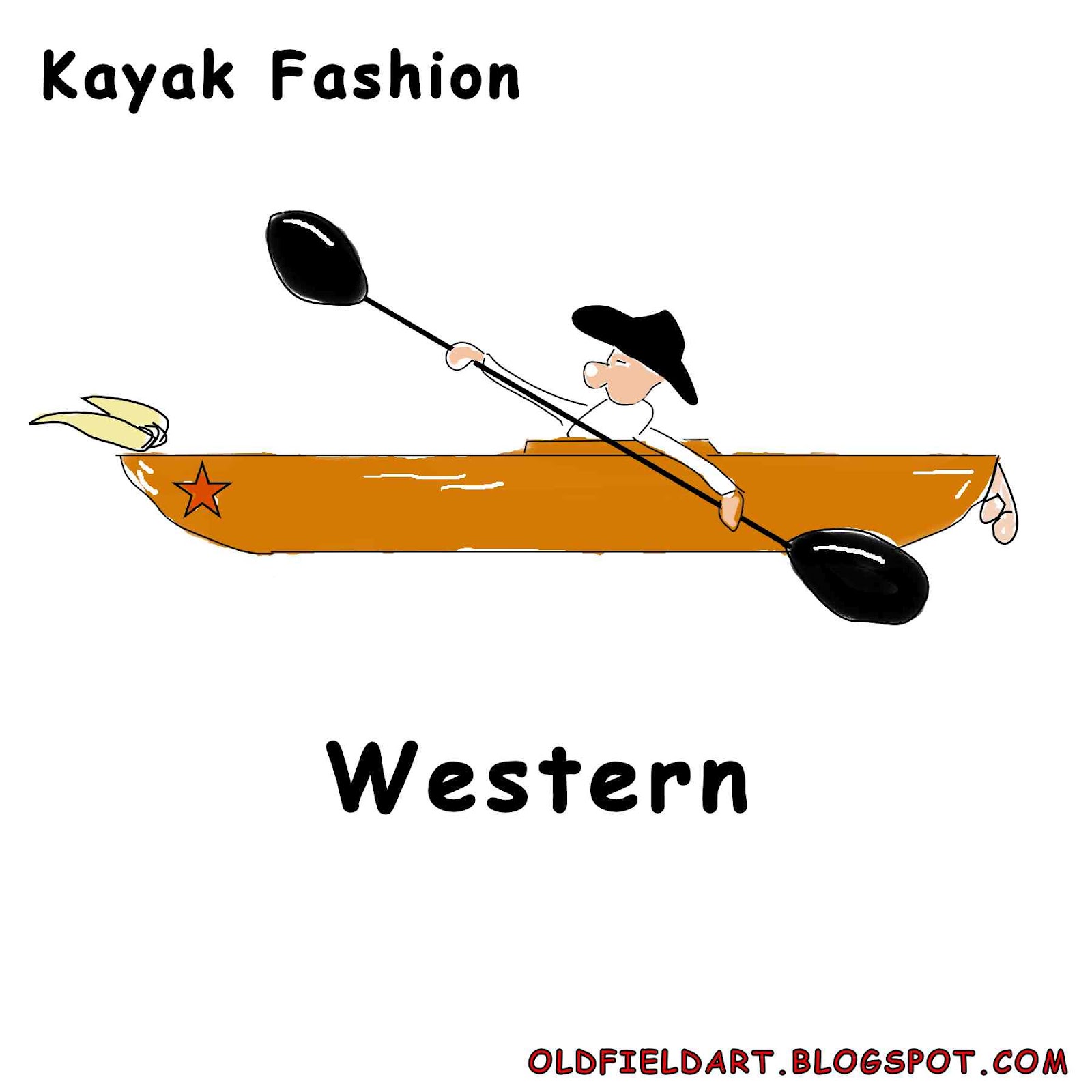 Old field Studio Pimping Your Kayak, Cartoons of the week!