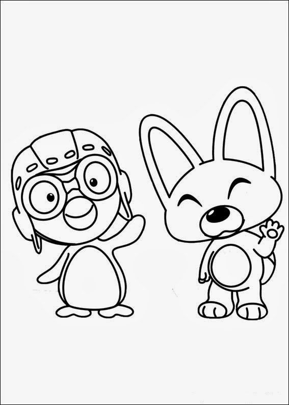 Fun Coloring Pages: Pororo Coloring Pages