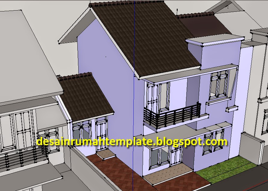 Template Rumah Autocad