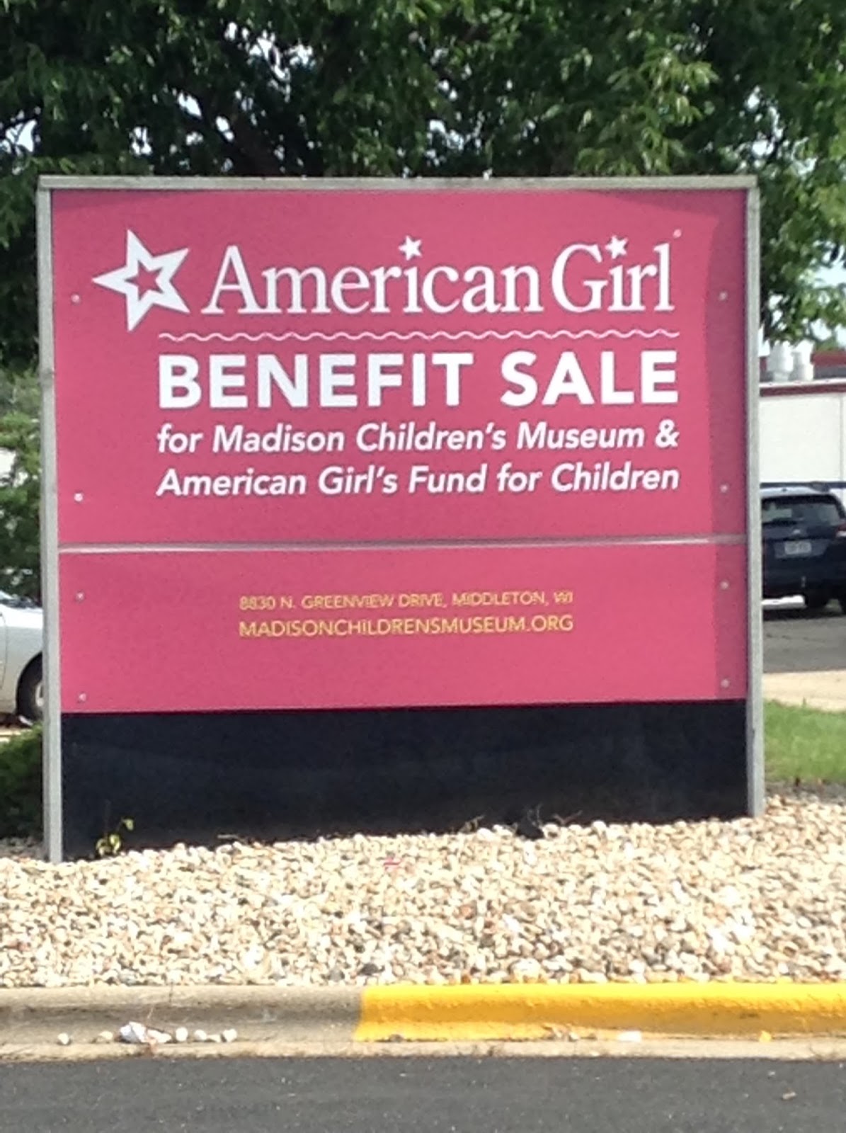 american girl benefit sale