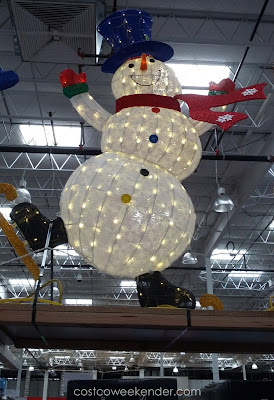 LED Skating Snowman for Christmas and the holidays